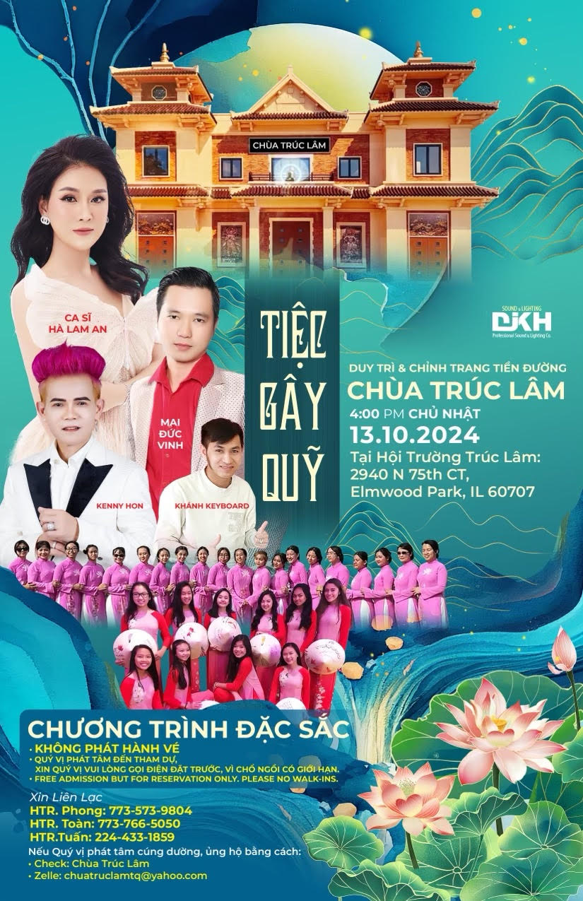 Tiệc Gây Quỹ 2024 - Chùa Trúc Lâm