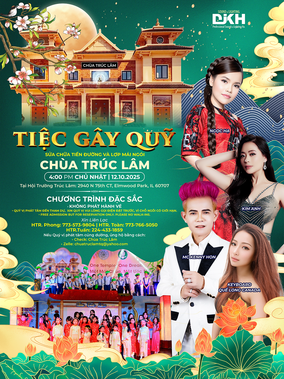 Tiệc Gây Quỹ 2025 - Chùa Trúc Lâm